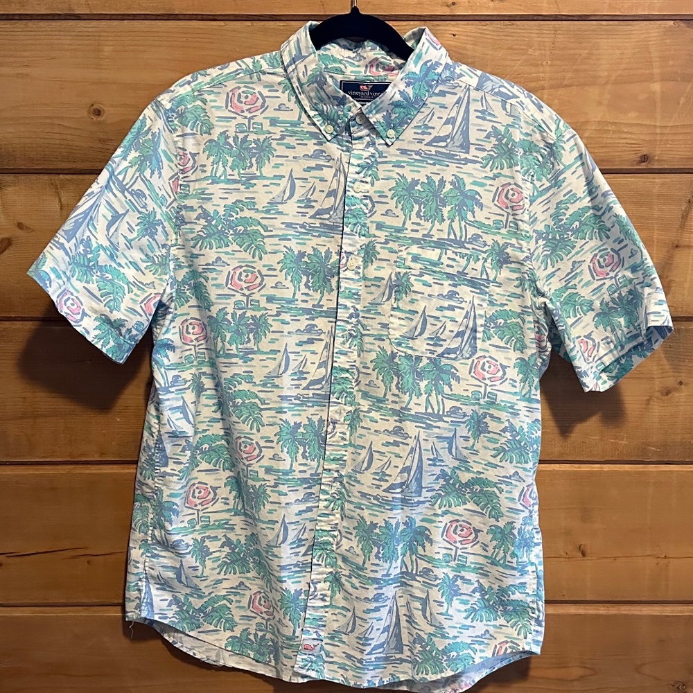 Vineyard vines slim fit Murray Shirt sz L